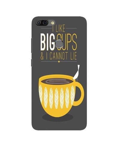 Big Cups Coffee Mobile Back Case for Infinix Hot 6 Pro (Design - 352)