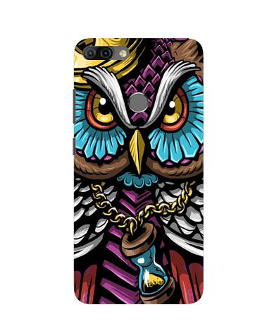 Owl Mobile Back Case for Infinix Hot 6 Pro (Design - 359)