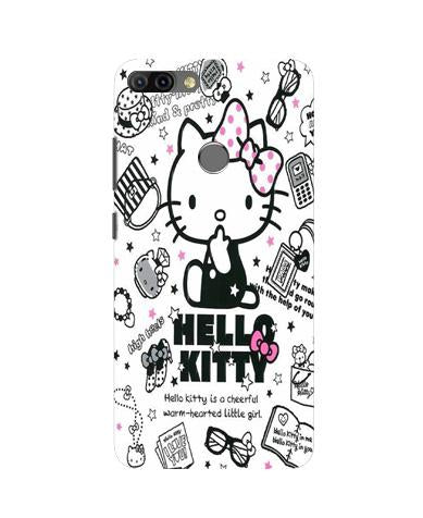 Hello Kitty Mobile Back Case for Infinix Hot 6 Pro (Design - 361)