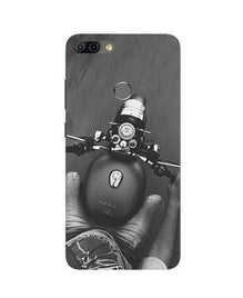 Royal Enfield Mobile Back Case for Infinix Hot 6 Pro (Design - 382)