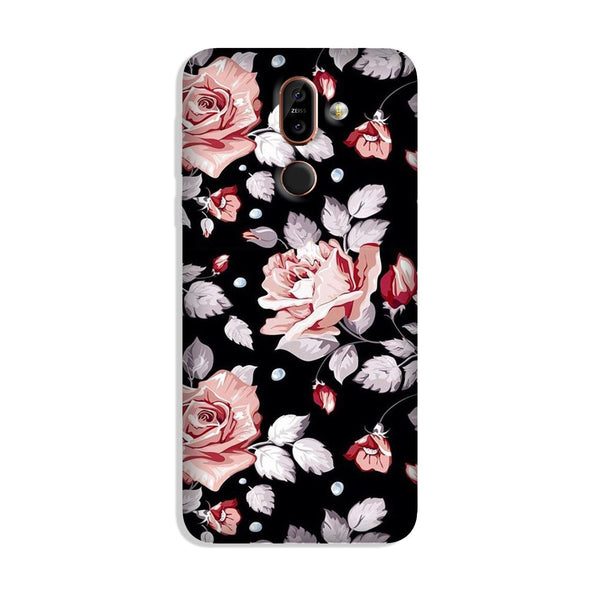 Pink rose Case for Nokia 8.1