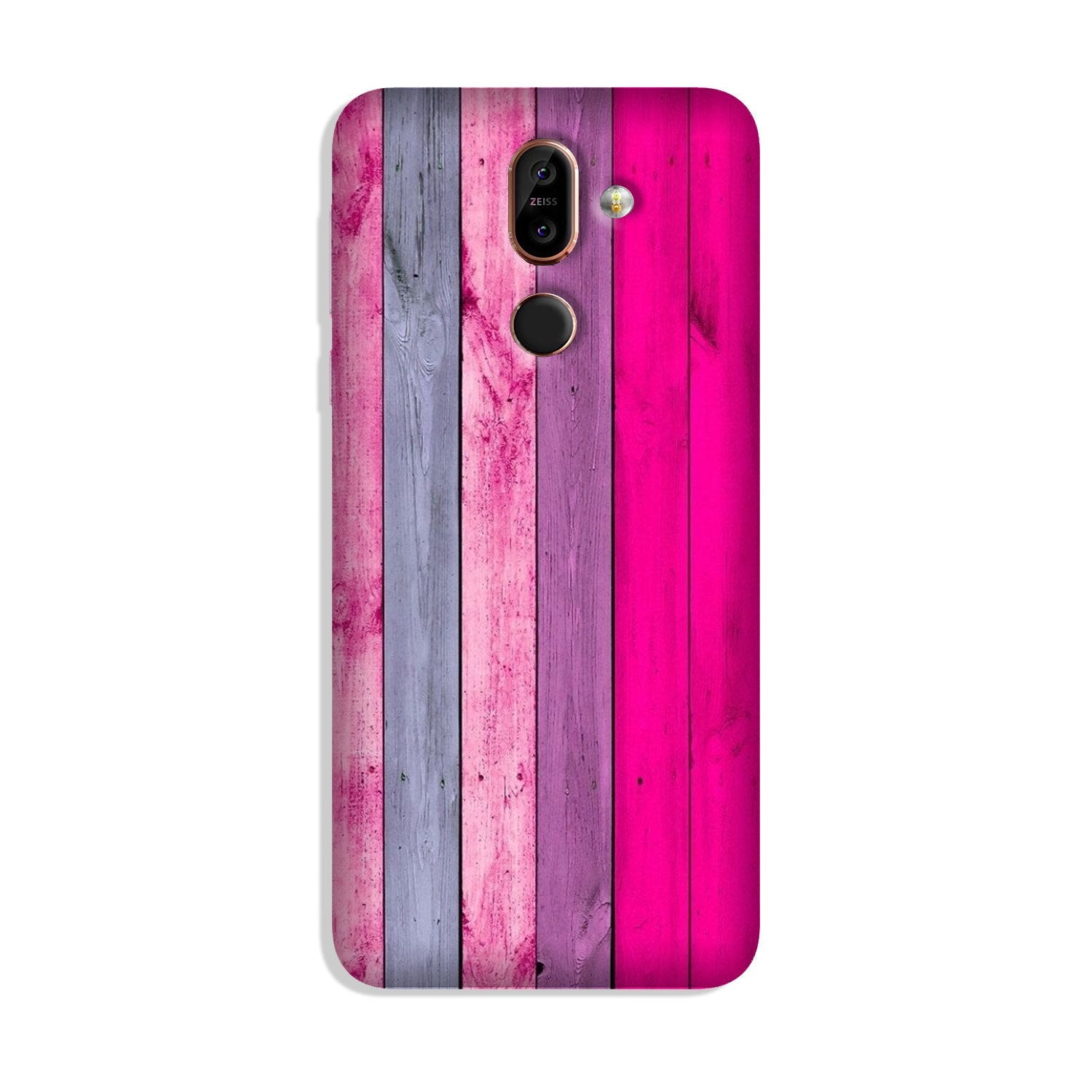 Wooden look Case for Nokia 8.1