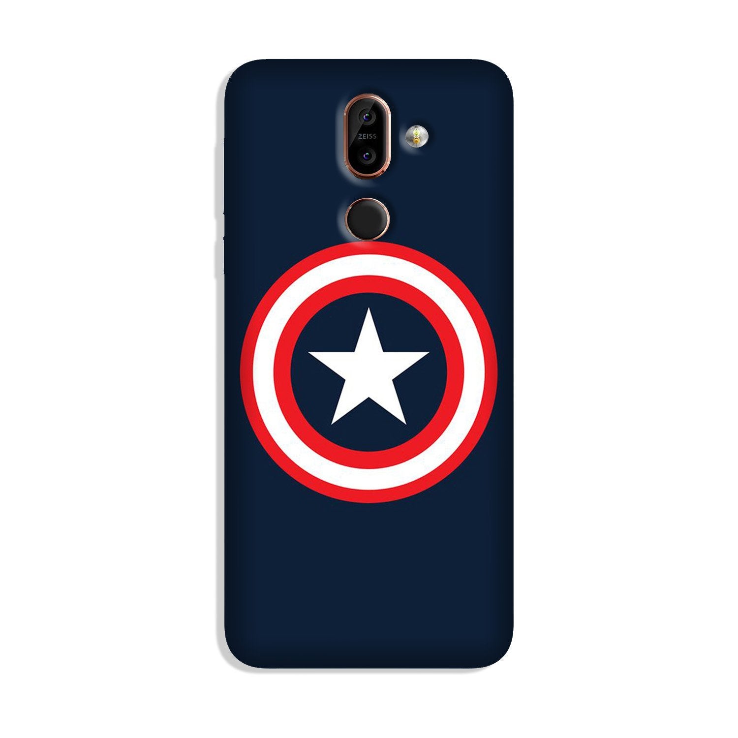 Captain America Case for Nokia 8.1