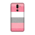 Pink white pattern Case for Nokia 8.1