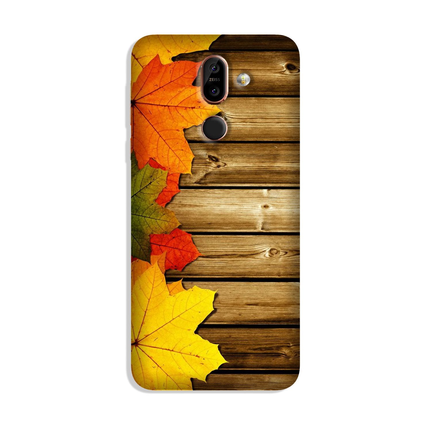 Wooden look3 Case for Nokia 8.1