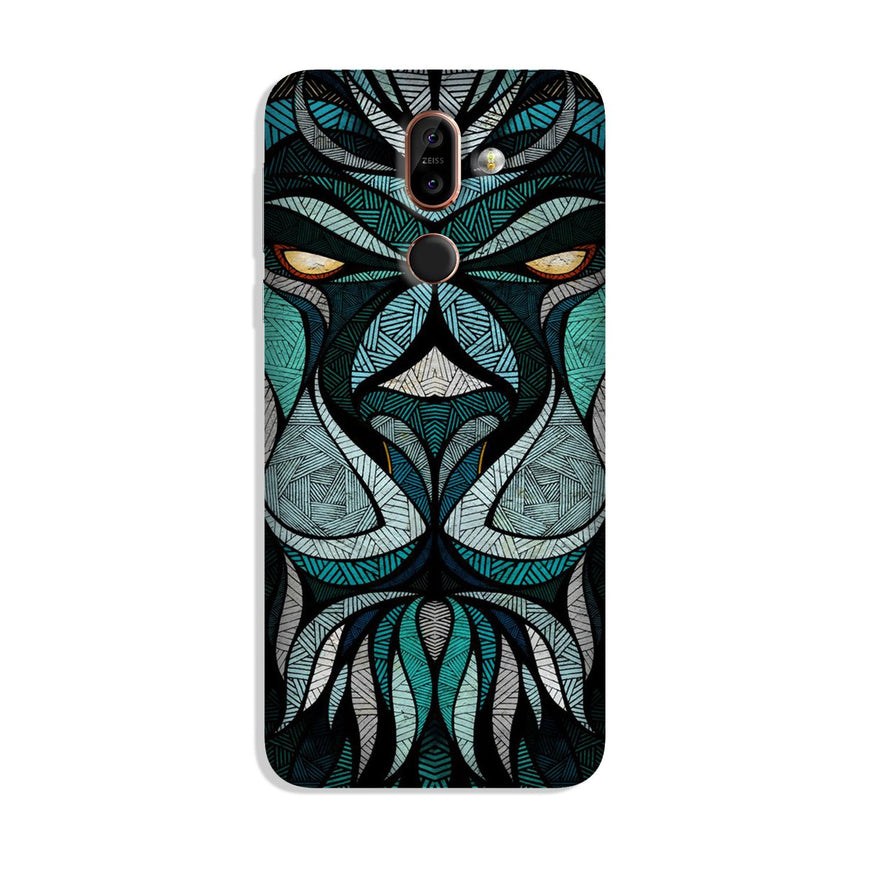 Lion Case for Nokia 8.1