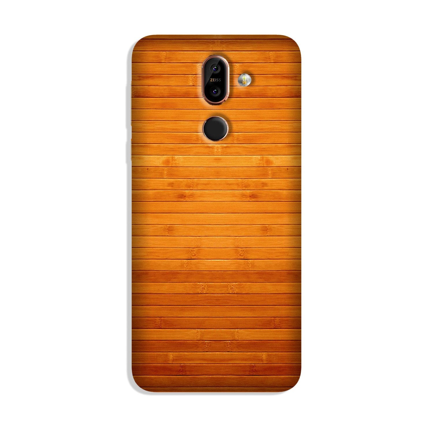 Wooden Look Case for Nokia 8.1(Design - 111)