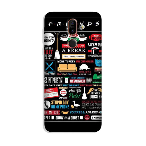 Friends Case for Nokia 8.1  (Design - 145)