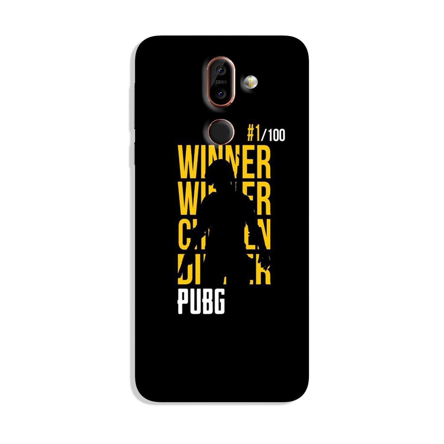 Pubg Winner Winner Case for Nokia 8.1  (Design - 177)