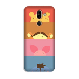 Cartoon Case for Nokia 8.1 (Design - 183)
