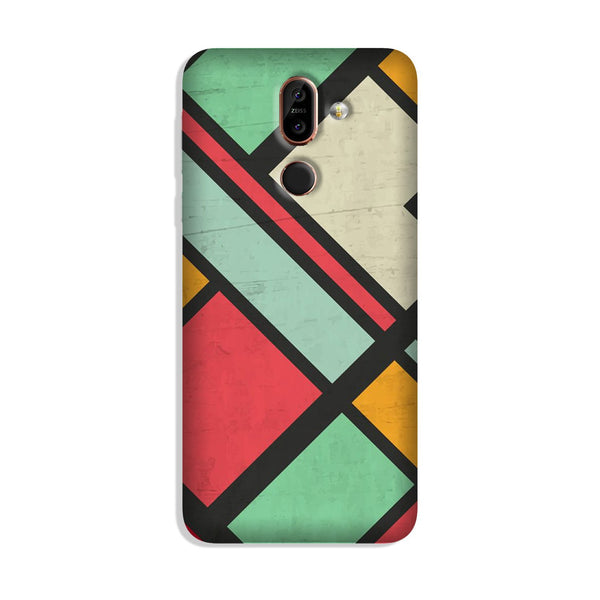 Boxes Case for Nokia 8.1 (Design - 187)