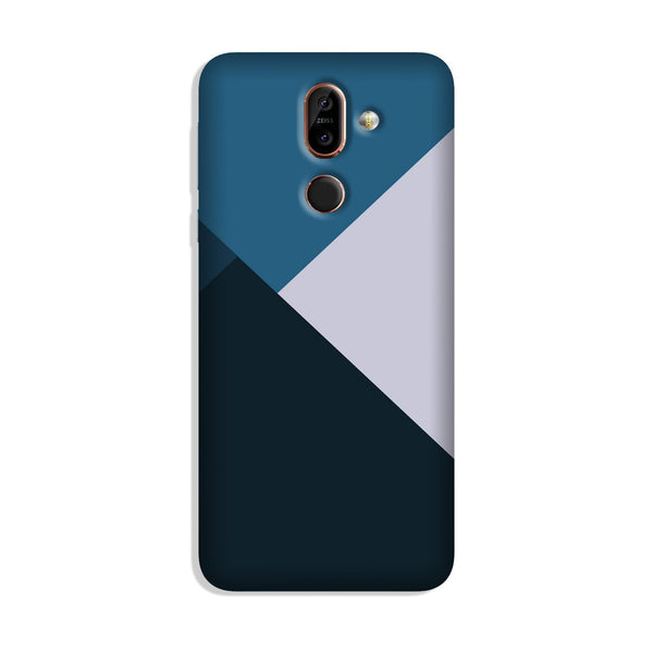 Blue Shades Case for Nokia 8.1 (Design - 188)