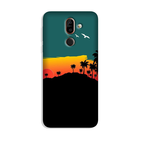Sky Trees Case for Nokia 8.1 (Design - 191)