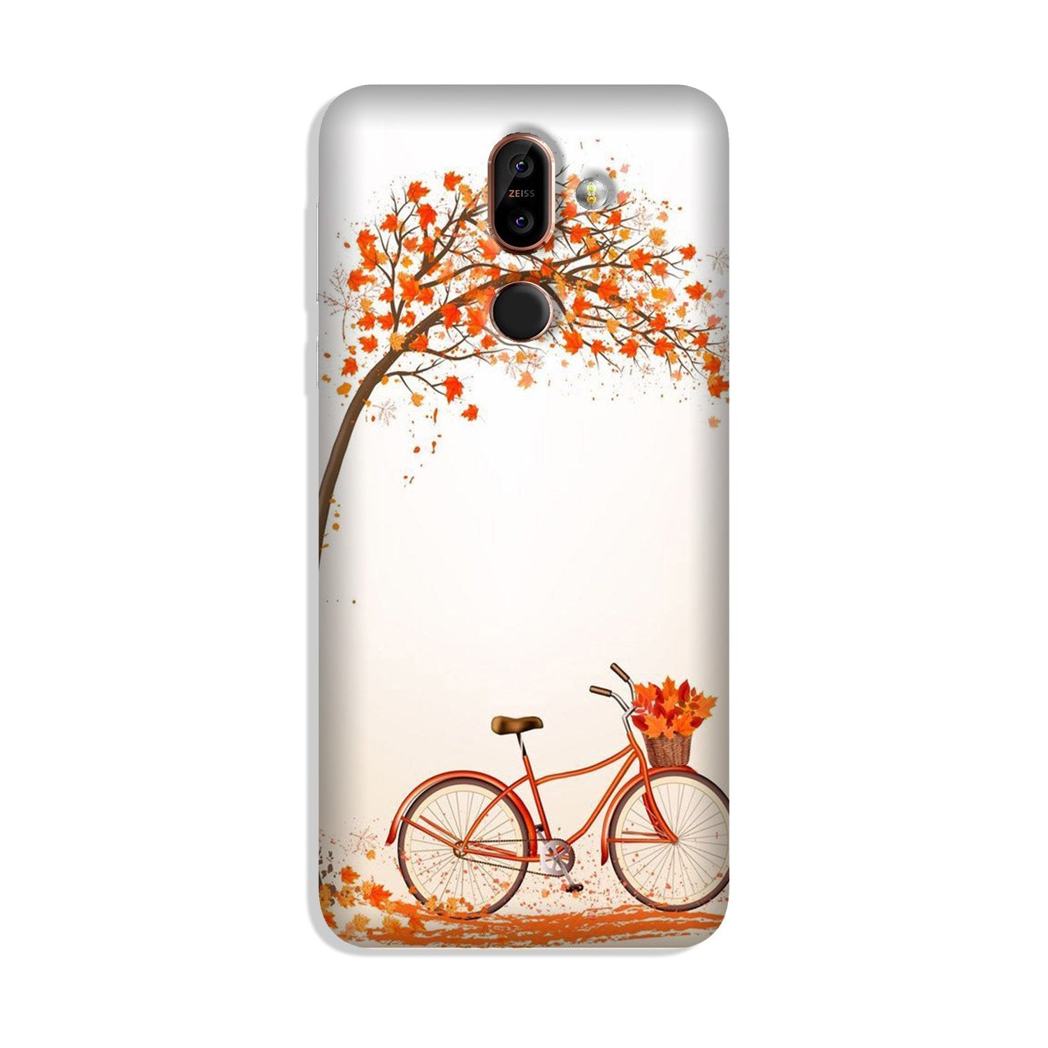Bicycle Case for Nokia 8.1 (Design - 192)