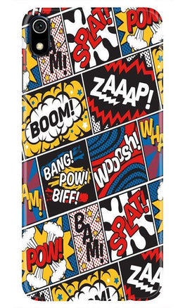 Boom Mobile Back Case for Redmi 7A(Design - 302)