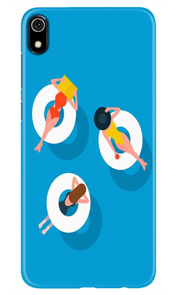 Girlish Mobile Back Case for Redmi 7A  (Design - 306)