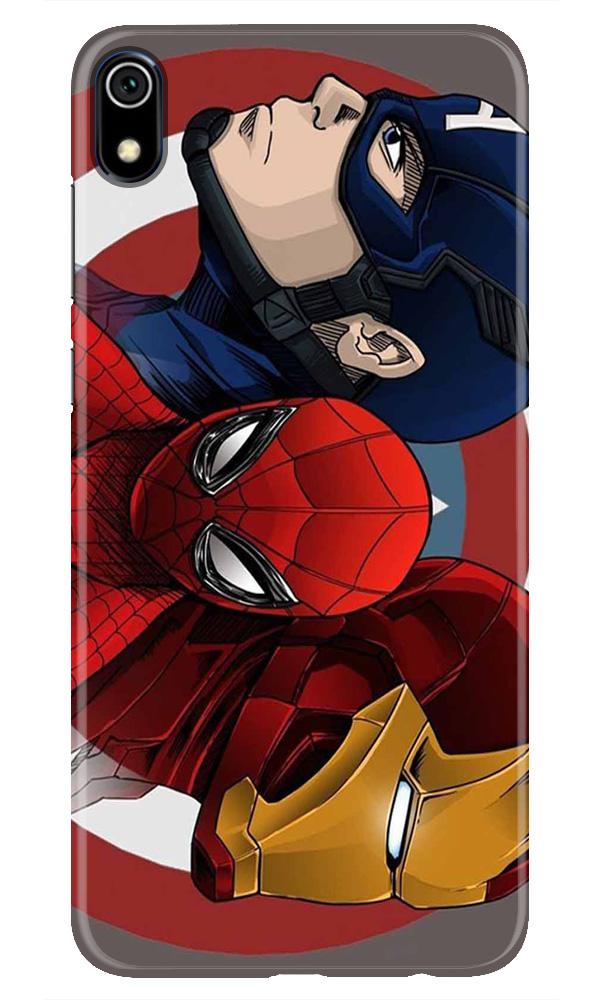 Superhero Mobile Back Case for Redmi 7A(Design - 311)