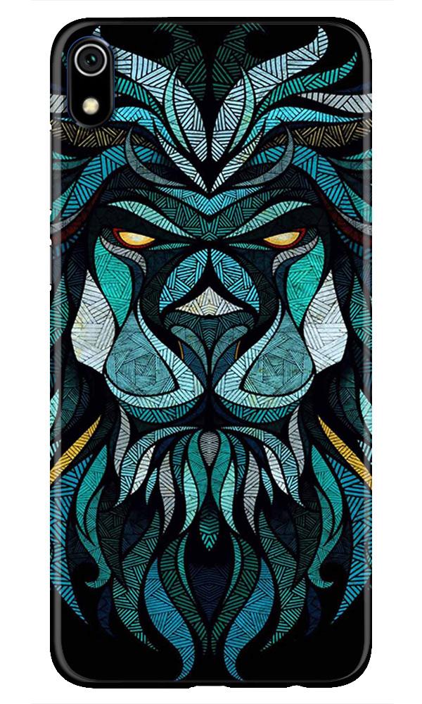 Lion Mobile Back Case for Redmi 7A  (Design - 314)