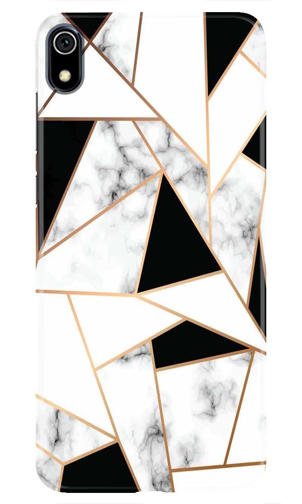 Marble Texture Mobile Back Case for Redmi 7A  (Design - 322)