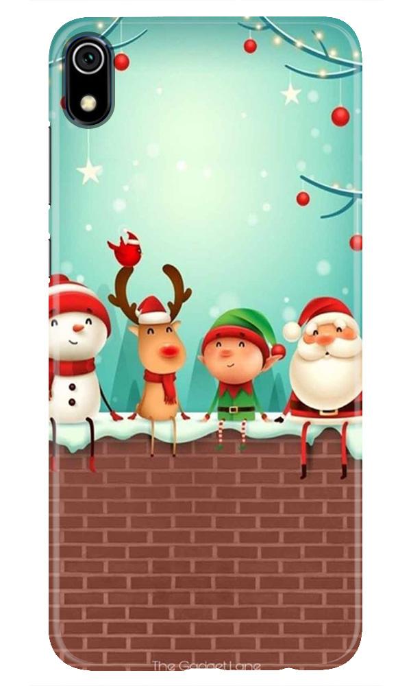 Santa Claus Mobile Back Case for Redmi 7A  (Design - 334)