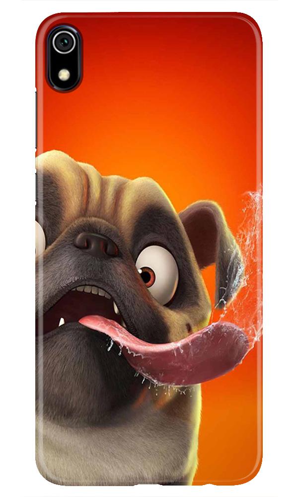 Dog Mobile Back Case for Redmi 7A  (Design - 343)