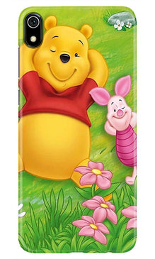 Winnie The Pooh Mobile Back Case for Redmi 7A  (Design - 348)