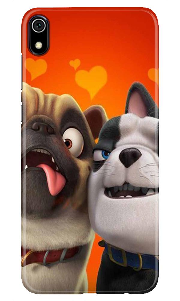 Dog Puppy Mobile Back Case for Redmi 7A  (Design - 350)