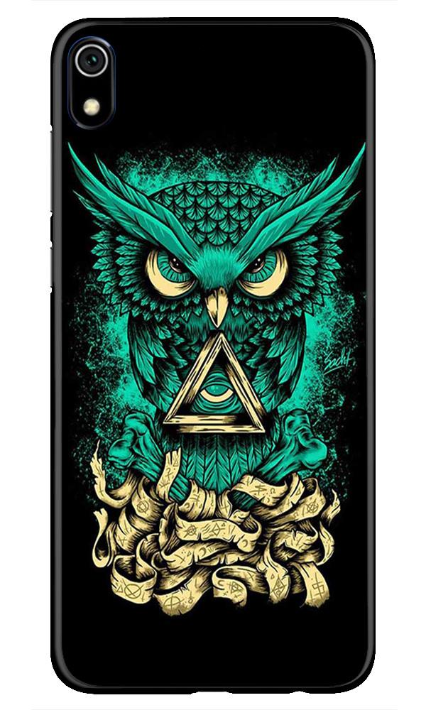 Owl Mobile Back Case for Redmi 7A  (Design - 358)