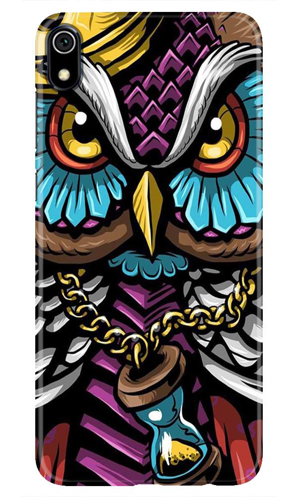 Owl Mobile Back Case for Redmi 7A  (Design - 359)