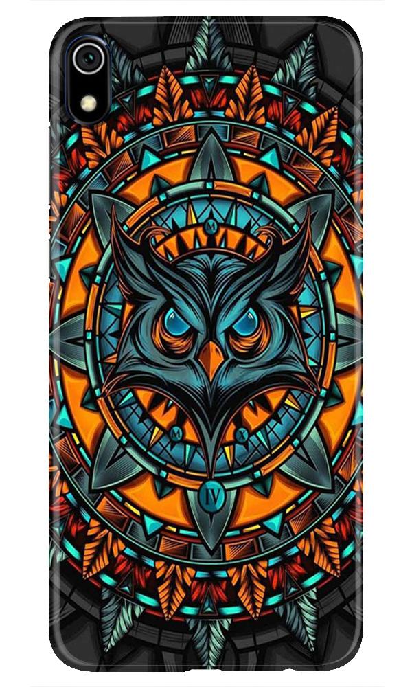 Owl Mobile Back Case for Redmi 7A  (Design - 360)