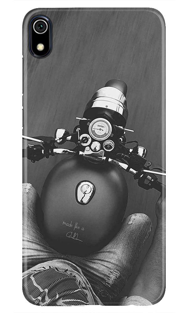 Royal Enfield Mobile Back Case for Redmi 7A  (Design - 382)
