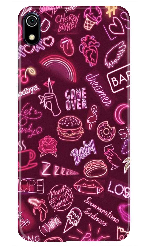 Party Theme Mobile Back Case for Redmi 7A  (Design - 392)