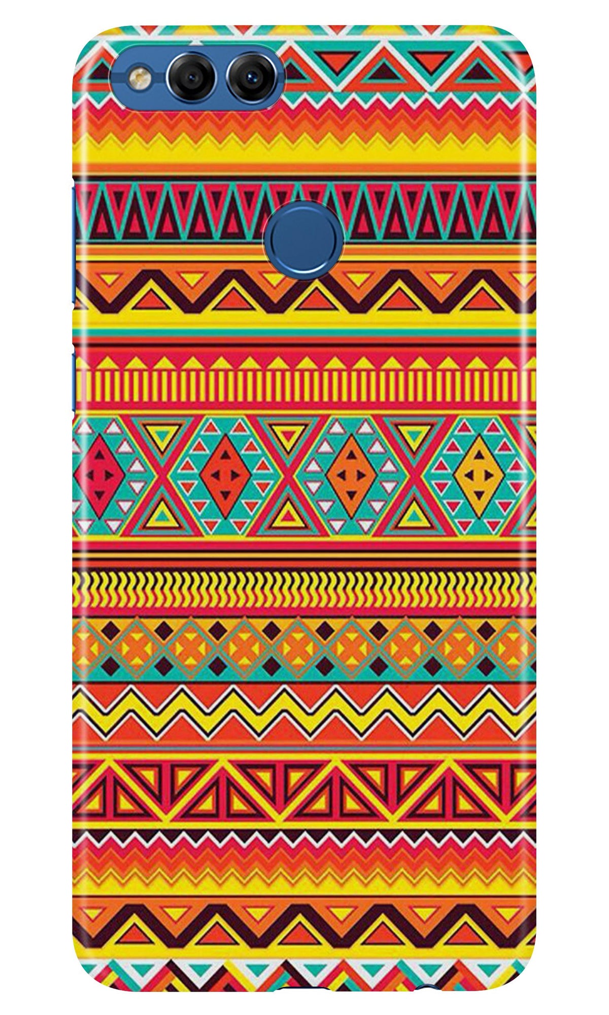 Zigzag line pattern Case for Huawei Honor 7C
