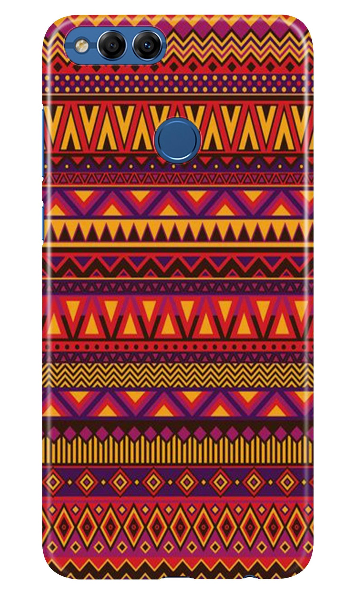 Zigzag line pattern2 Case for Huawei Honor 7C