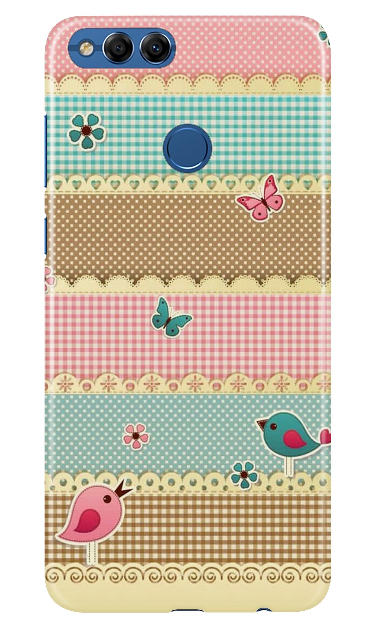 Gift paper Case for Huawei Honor 7C