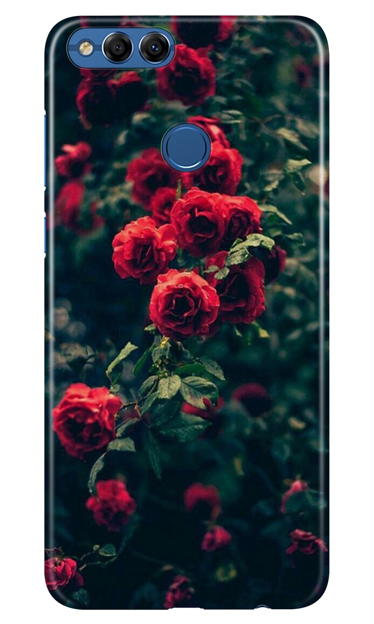Red Rose Case for Huawei Honor 7C