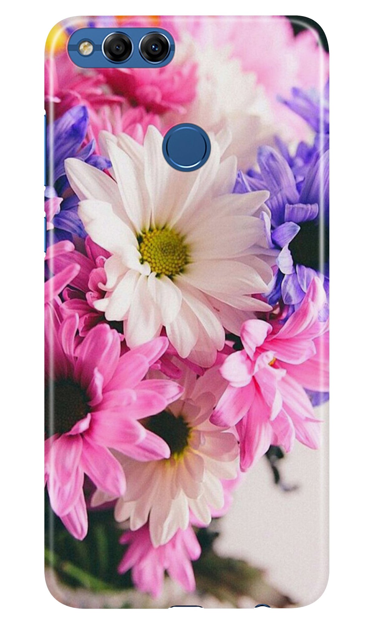 Coloful Daisy Case for Huawei Honor 7C