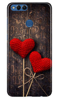 Red Hearts Case for Huawei Honor 7C