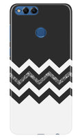 Black white Pattern2Case for Huawei Honor 7C