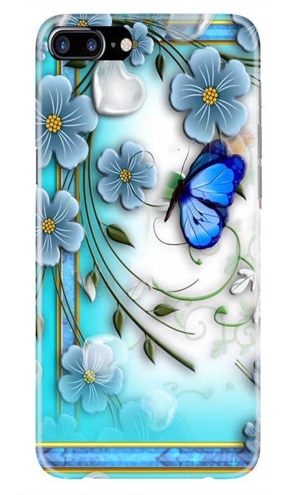 Blue Butterfly Case for iPhone 7 Plus