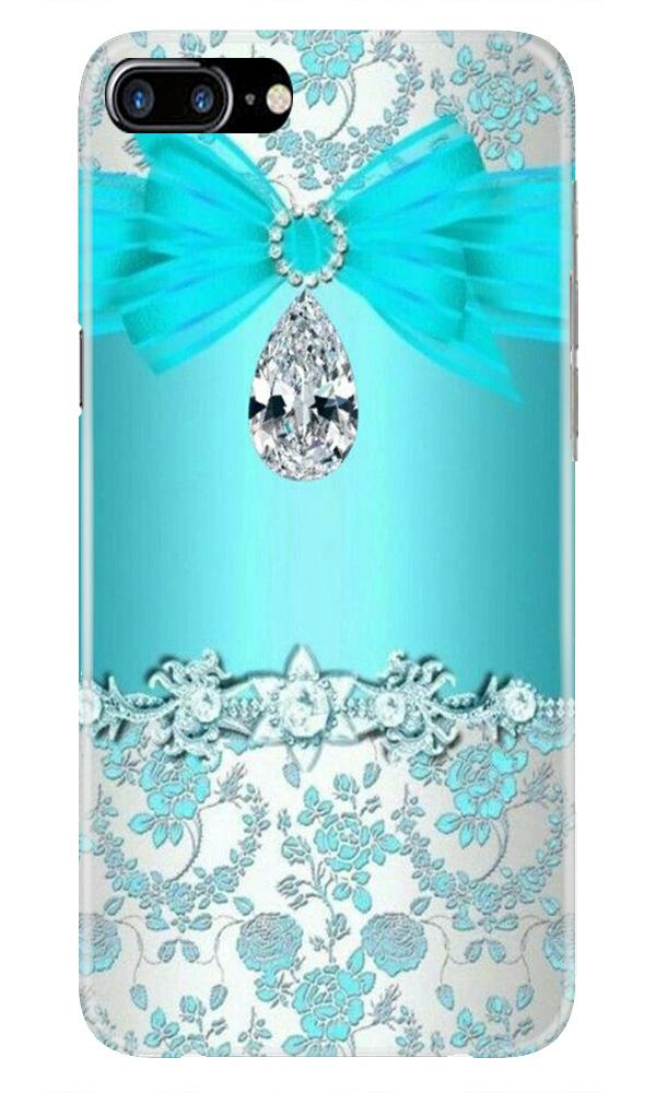 Shinny Blue Background Case for iPhone 7 Plus