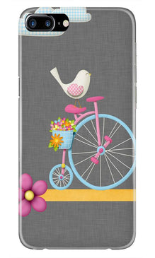 Sparron with cycle Mobile Back Case for iPhone 7 Plus (Design - 34)