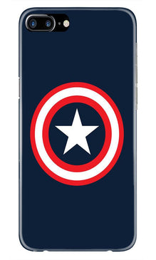 Captain America Mobile Back Case for iPhone 7 Plus (Design - 42)