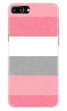 Pink white pattern Mobile Back Case for iPhone 7 Plus (Design - 55)