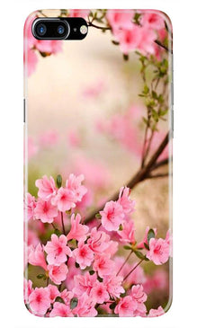 Pink flowers Mobile Back Case for iPhone 7 Plus (Design - 69)
