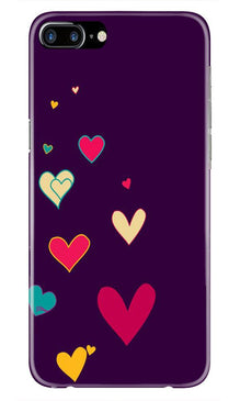 Purple Background Mobile Back Case for iPhone 7 Plus  (Design - 107)
