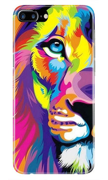 Colorful Lion Mobile Back Case for iPhone 7 Plus  (Design - 110)