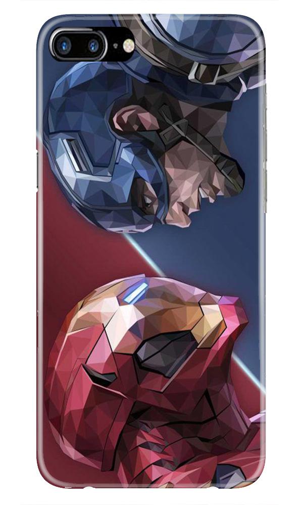 Ironman Captain America Case for iPhone 7 Plus (Design No. 245)