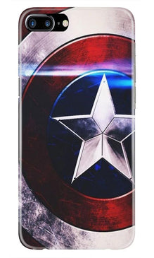 Captain America Shield Mobile Back Case for iPhone 7 Plus (Design - 250)