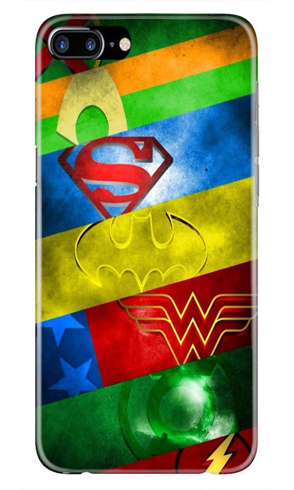 Superheros Logo Case for iPhone 7 Plus (Design No. 251)